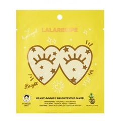 Mặt nạ mắt Lalarecipe Heart Goggle Brightening Mask 7 g