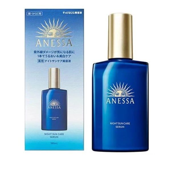 Serum Anessa Night Sun Care Dưỡng Da Và Phục Hồi Da Sau Nắng 180ml