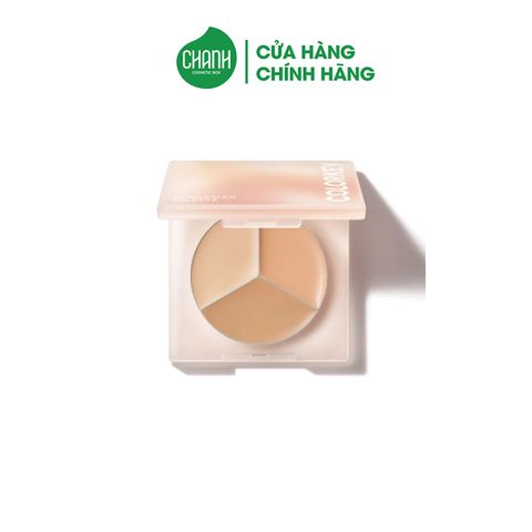 Bảng Che Khuyết Điểm Colorkey 3 Màu Targeting Three-colour Concealer Palette