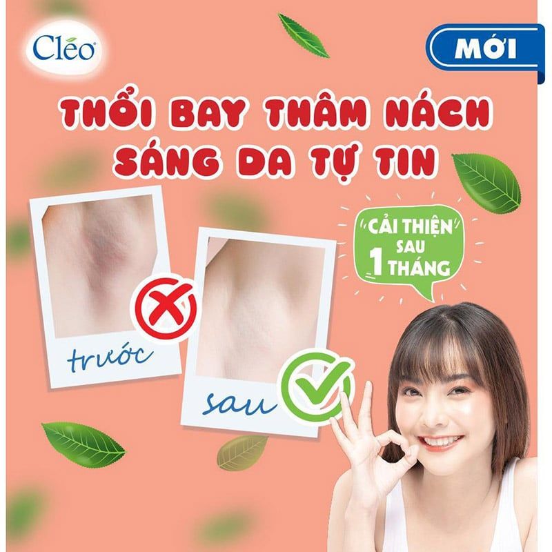 Kem Giảm Thâm Nách Chiết Xuất Lá Lộc Đề CLEO Complex White 4IN1