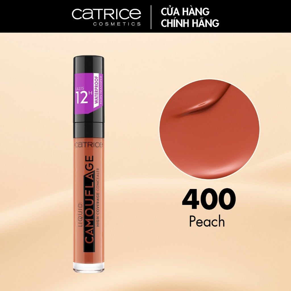 Che Khuyết Điểm  Catrice Camouflage Concealer Liquid Chống Trôi 5ml