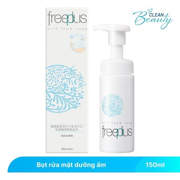 Bọt rửa mặt Freeplus Mild Moisture Soap 150ml
