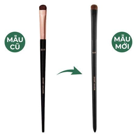 Cọ Đánh Mắt Đầu Ngắn Vacosi E07 Short Shader