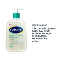 Gel Rửa Mặt Cetaphil Sạch Sâu, Tẩy Tế Bào Chết Dịu Nhẹ 473ml