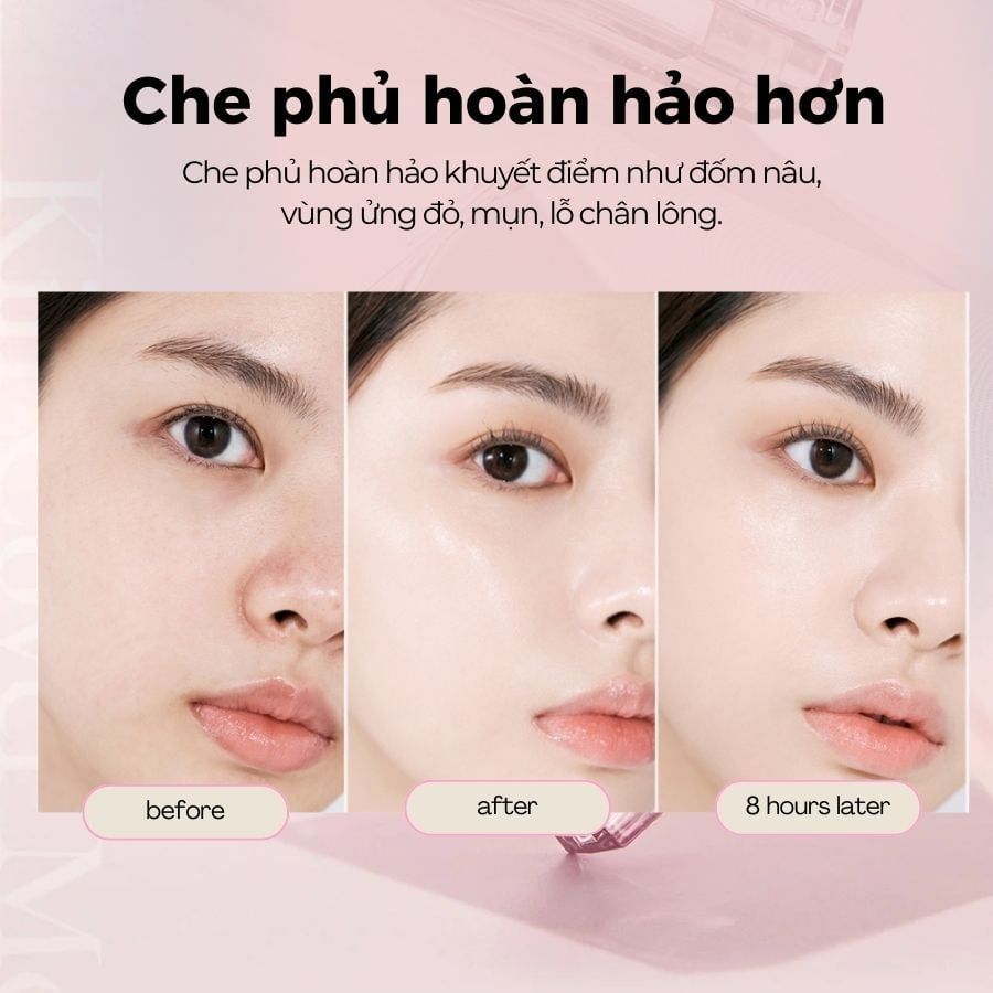 Phấn Nước Che Khuyết Điểm Clio Kill Cover Mesh Glow Cushion (Kèm Lõi)