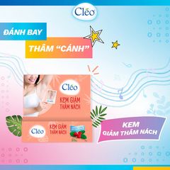 Kem Giảm Thâm Nách Chiết Xuất Lá Lộc Đề CLEO Complex White 4IN1
