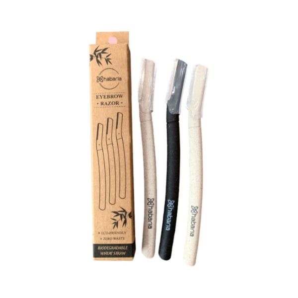 Set 3 Dao Cạo Lông Mày Habaria Eyebrow Razor