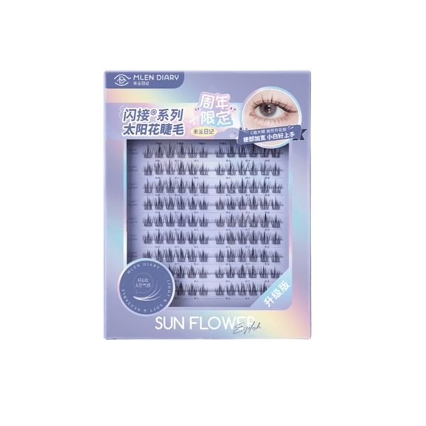 Lông Mi Giả Tách Sợi Hoa Hướng Dương Cho Đôi Mắt Long Lanh Mlen Diary - Bản Trung