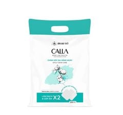 Bông tẩy trang Bông Bạch Tuyết Calla Sạch Sâu và Mềm Mịn