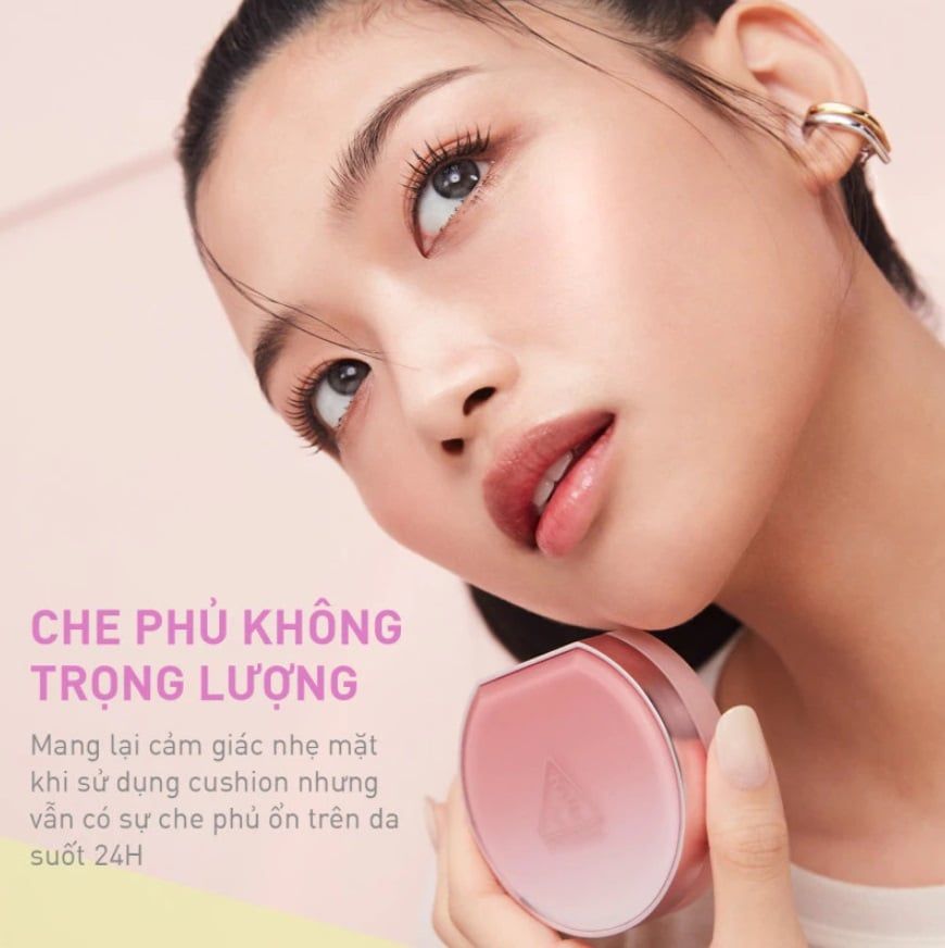 Phấn Nước 3CE Fitting Mesh Cushion SPF40