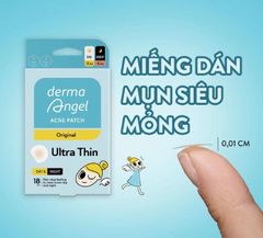 Miếng dán mụn Derma AngelAcne Patch Dùng Cho Ngày & Đêm 18 Miếng