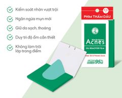 Phim Thấm Dầu Acnes Oil Remover Film 100 Tờ