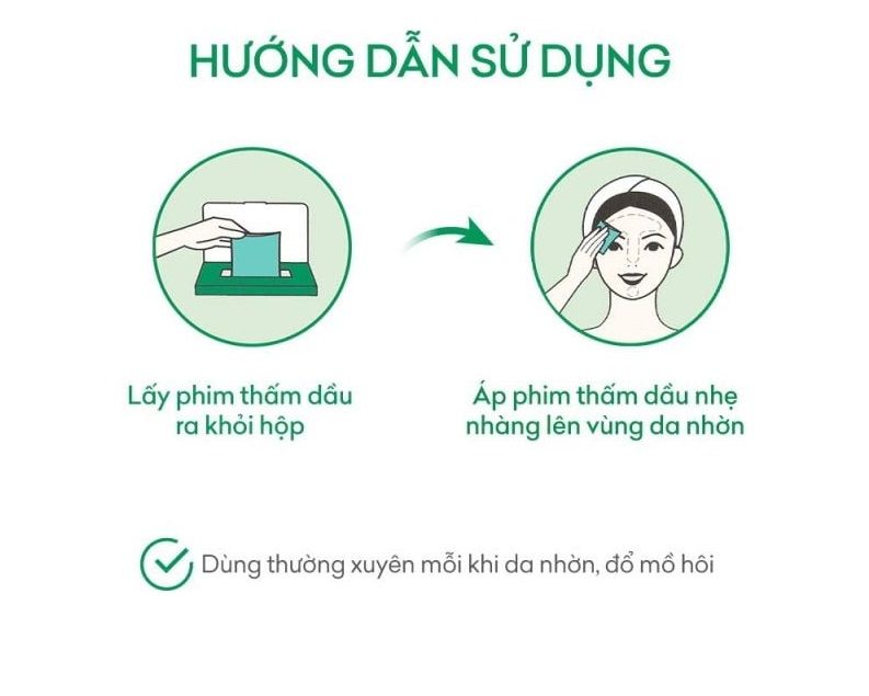 Phim Thấm Dầu Acnes Oil Remover Film 100 Tờ