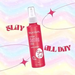 Xịt khoá nền Silkygirl Slay All Day Setting Spray 70ml