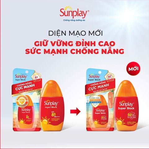 Kem chống nắng Sunplay Bảo Vệ Vượt Trội SPF50+ PA++++
