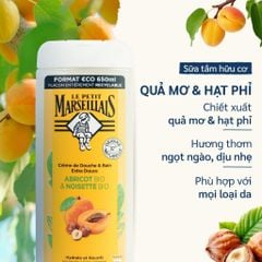 Sữa Tắm Thiên Nhiên Dạng Kem Le Petit Marseillais Gel 92% 650ml