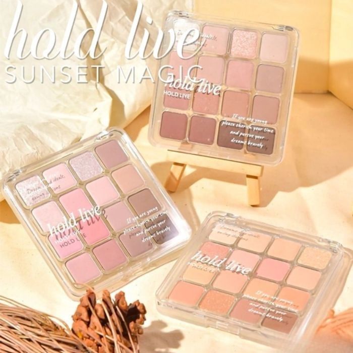 Bảng Phấn Mắt Hold Live 16 Ô Sunset Magic  Eyeshadow Tray