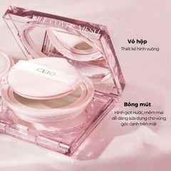 Phấn Nước Che Khuyết Điểm Clio Kill Cover Mesh Glow Cushion (Kèm Lõi)