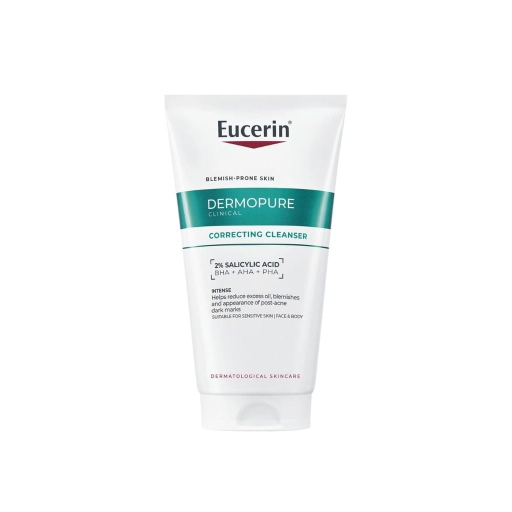 Gel Rửa Mặt Eucerin Dermopure Clinical Correcting Gel To Foam Cho Da Mụn