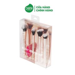 Bộ Kit cọ Vacosi 4 cây + 1 bông tán nền SC05