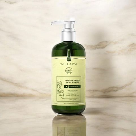 Dầu gội gừng xanh detox Weilaiya luxury 420ml