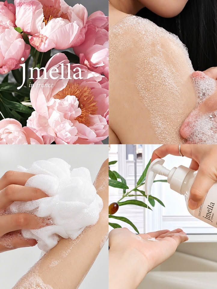 Sét Sữa tắm Jmella NO.02 dưỡng ẩm Hương nước hoa