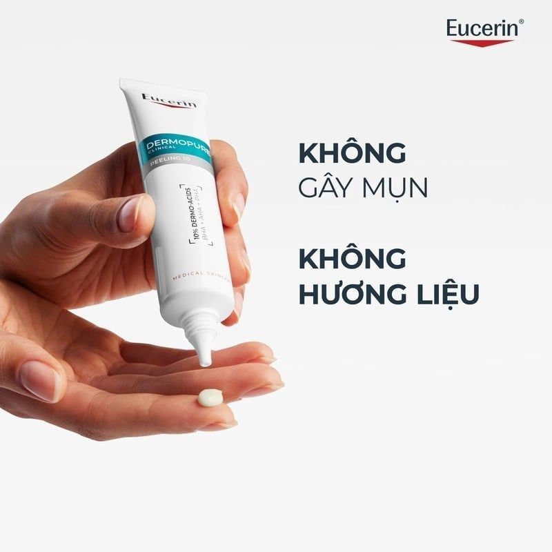 Tinh Chất Eucerin Hỗ Trợ Giảm Mụn, Mờ Vết Thâm Dermopure Clinical Peeling 10 40ml