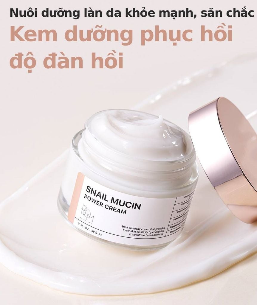Kem Dưỡng B.O.M Hỗ Trợ Làm Mờ Nếp Nhăn 50ml