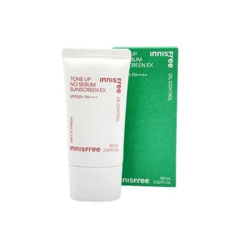 Kem chống nắng Innisfree tone up no sebum 60ml