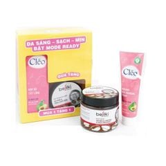 Combo Kem Bơ Tẩy Lông Cléo Avocado Hair Removal Cream 100g + TDC Body Besilki 350g