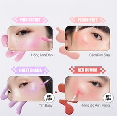 Má Hồng Kem Glamrr Q Glow Lasting Fresh Blush