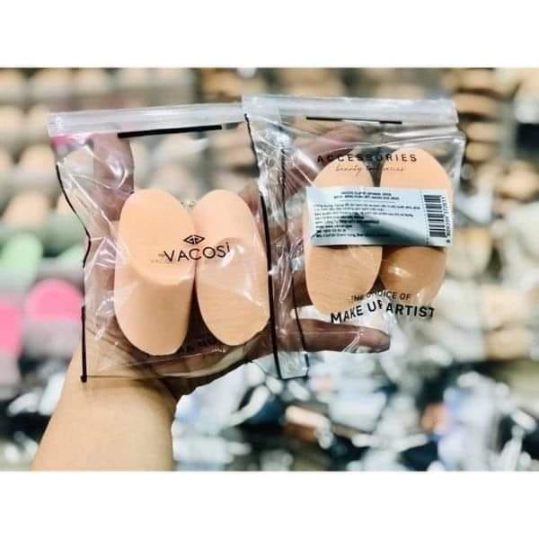 Vacosi bông phấn ướt xúc xích BP10