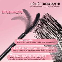 Mascara Colorkey Làm Cong Và Dày Mi Volumizing & Curling