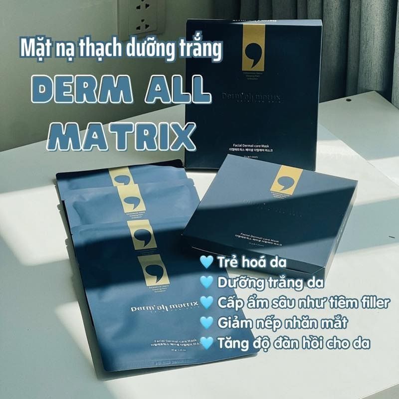 Mặt Nạ Derm All Matrix Facial Dermal-Care Mask