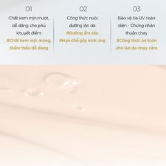 Kem nền Bom cover Flex BB cream spf50 - 02 ivory