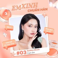Phấn Má Hồng Nookoi Golden Blush Mịn Lì Tự Nhiên