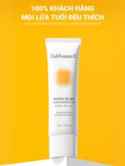 Kem Chống Nắng Cell Fusion C Cho Mọi Loại Da Derma Relief Suncreen 100 SPF 50+/PA++++