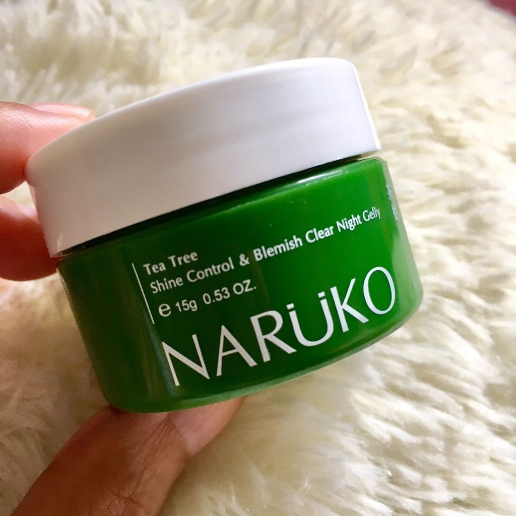Mặt nạ ngủ tràm trà Naruko Tea Tree Shine Control & Blemish Clear Night