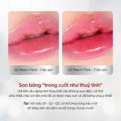 Son Bóng B.O.M Lip Flash Tint 3g