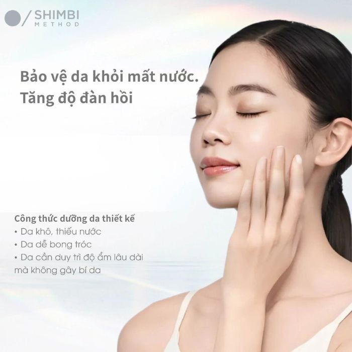 Nước Dưỡng Shimbi Method Derma Lotion Silk Water 83% Cấp Ẩm Da 120ml