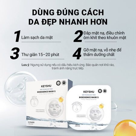 Mặt nạ keyshu Bioessence Mask