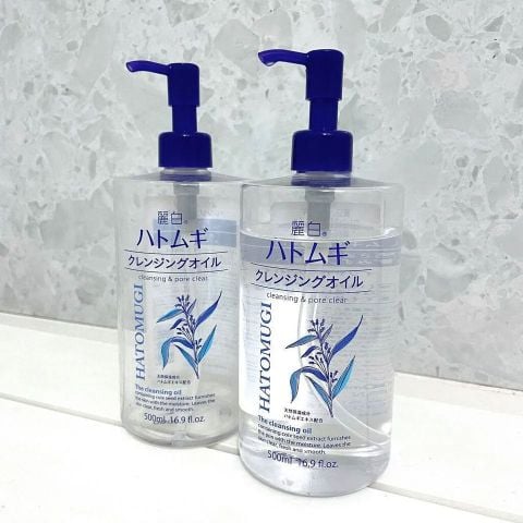Dầu tẩy Trang Hatomugi 500ml