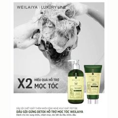 Dầu xả gừng xanh detox Weilaiya luxury 200ml