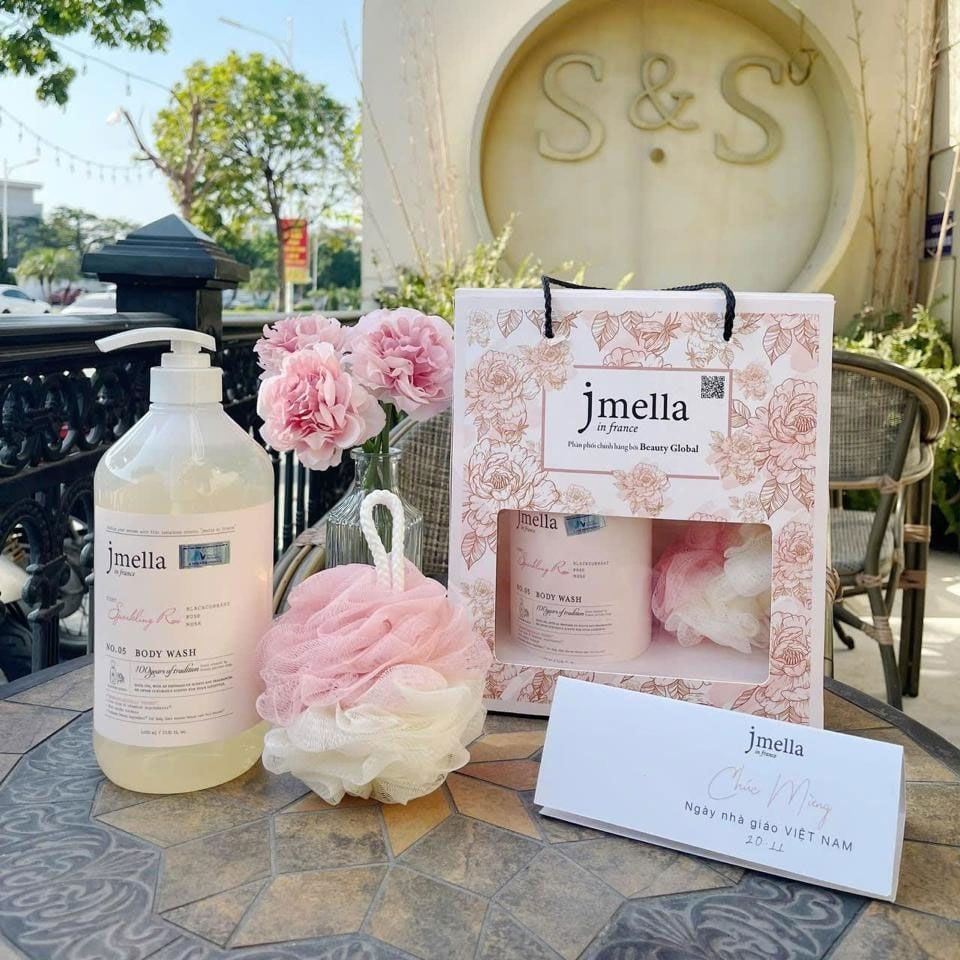 Set Sữa tắm Jmella NO.02 dưỡng ẩm Hương nước hoa