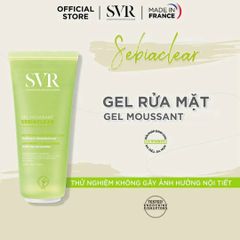 Gel Rửa Mặt dành cho da dầu mụn SVR Sebiaclear Gel Moussant