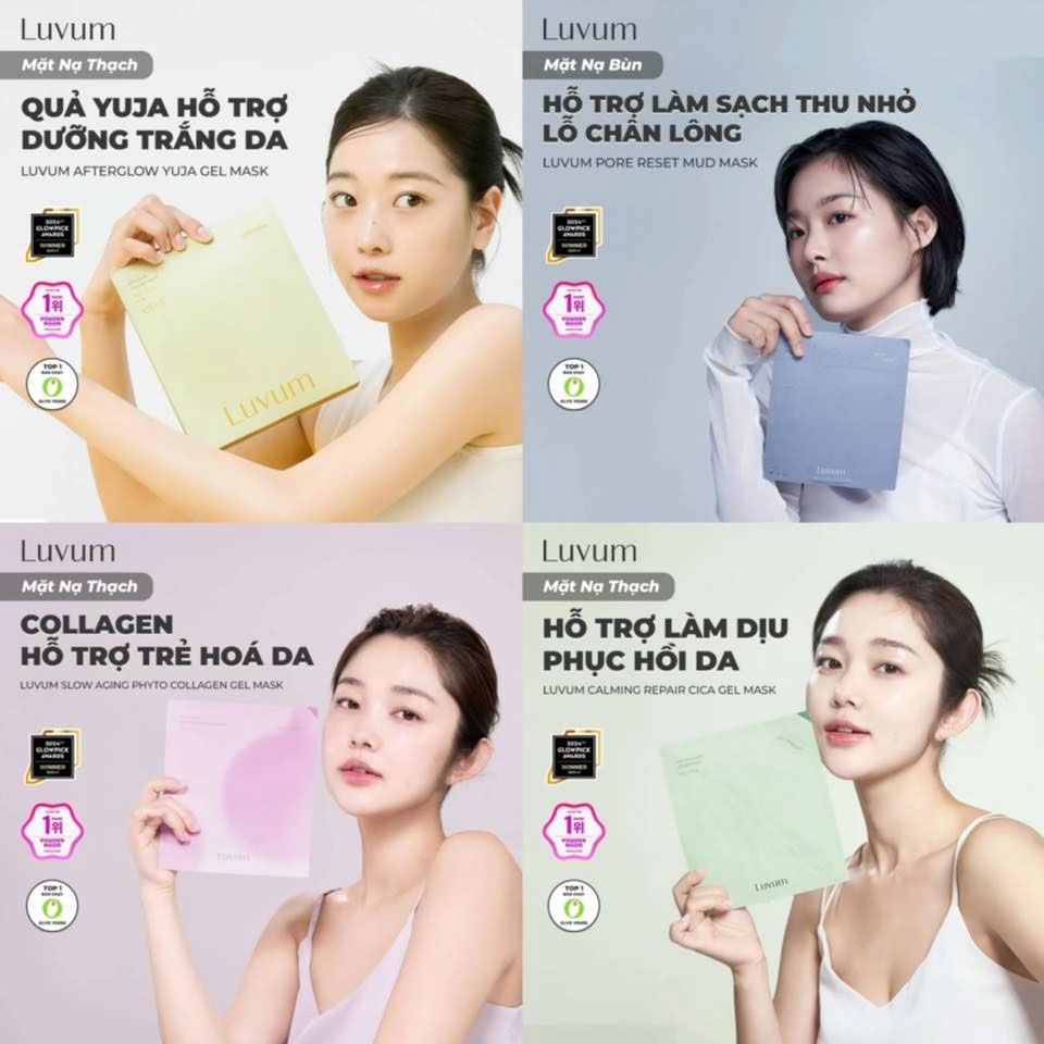 Mặt Nạ Thạch Luvum Gel Mask