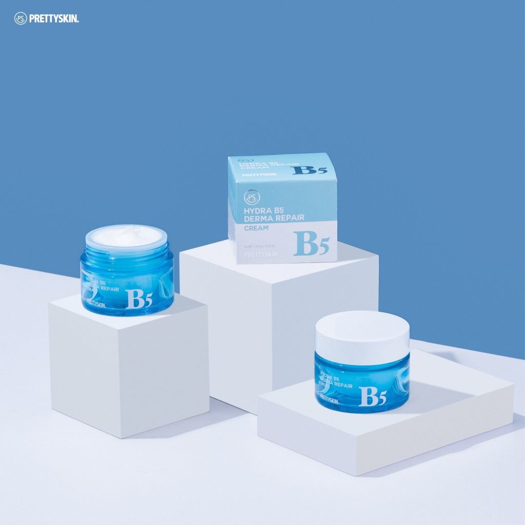 Kem dưỡng phục hồi Prettyskin hydra B5 derma repair 52ml