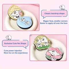 Set 2 Mút Tán Nền Hình Cún Amortals Huggy