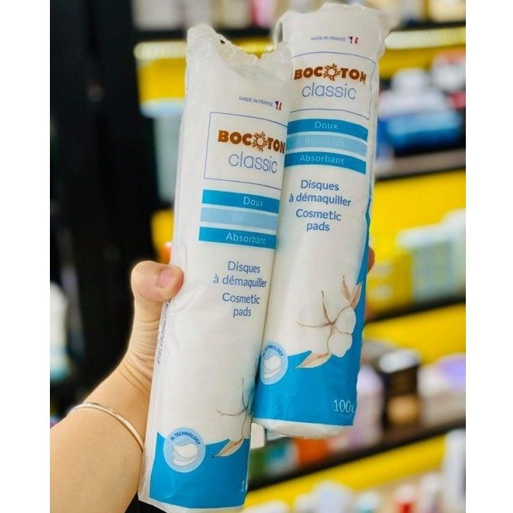 Bông Tẩy Trang Bocoton Classic 100 Miếng