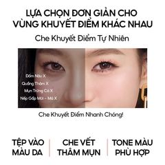 Bảng Che Khuyết Điểm Colorkey 3 Màu Targeting Three-colour Concealer Palette